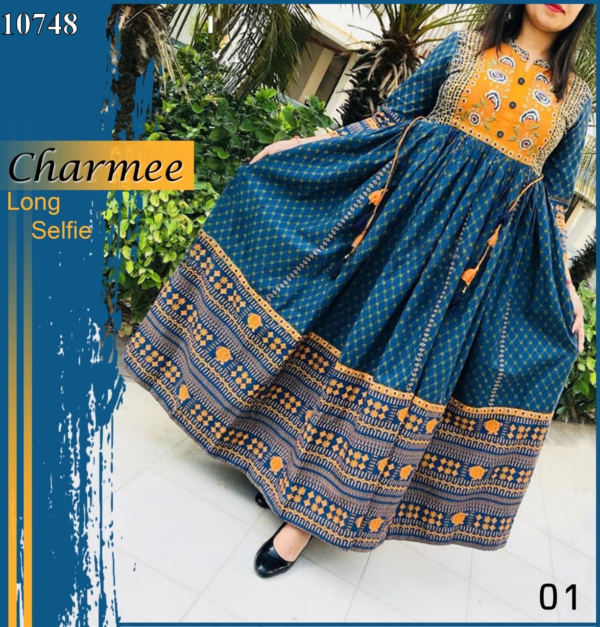 Selfie kurtis at Rs.350/5 in surat offer by Sri Swadha
