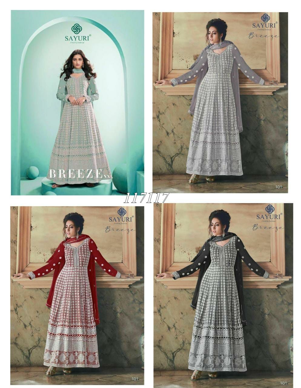 anjubaa vol-13 by anjubaa party wear dress catalogue wholesale price surat