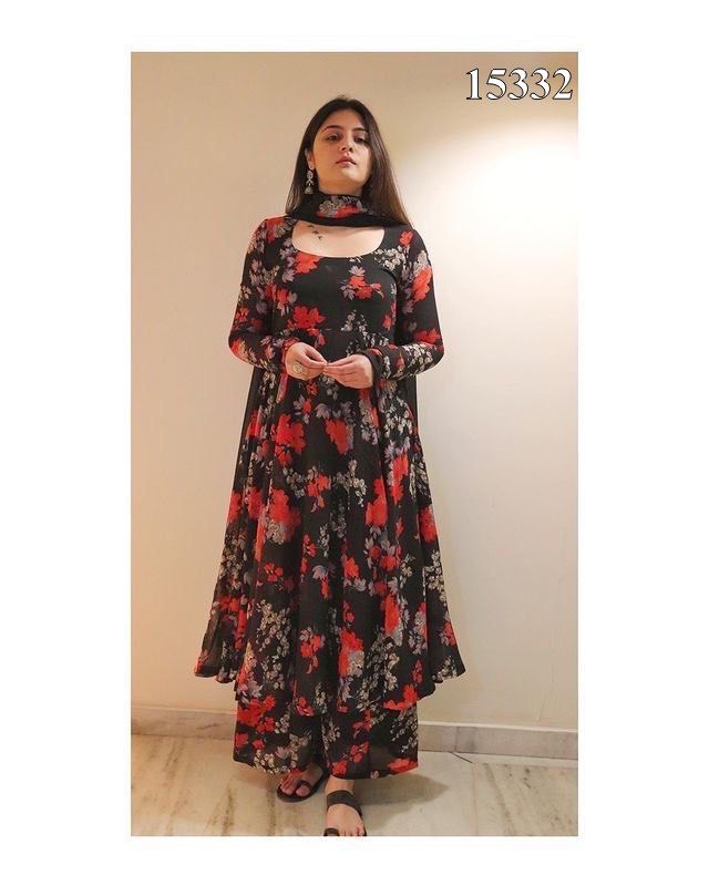 Thevioletdresser  Umbrella plazo Short frock style kurti With ballon  sleeves Winter suit Dm me for further details   Facebook