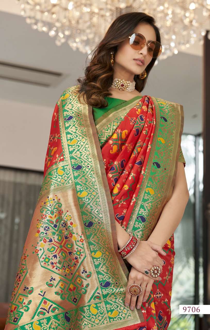 Paper Silk Sarees & Branded Collections