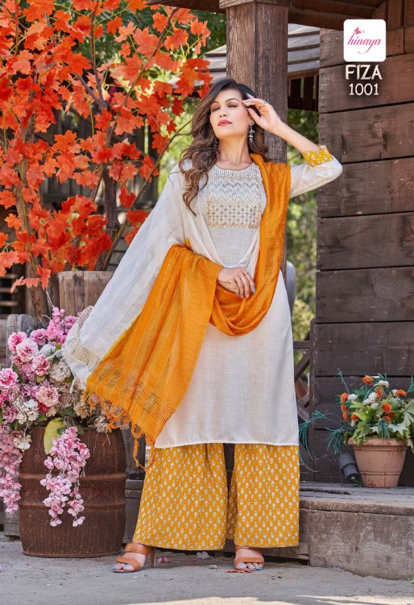 FIZA VOL 3 BY TRENDY EMBROIDERED STRAIGHT KURTIS WITH WORK PATTERNS AND ...