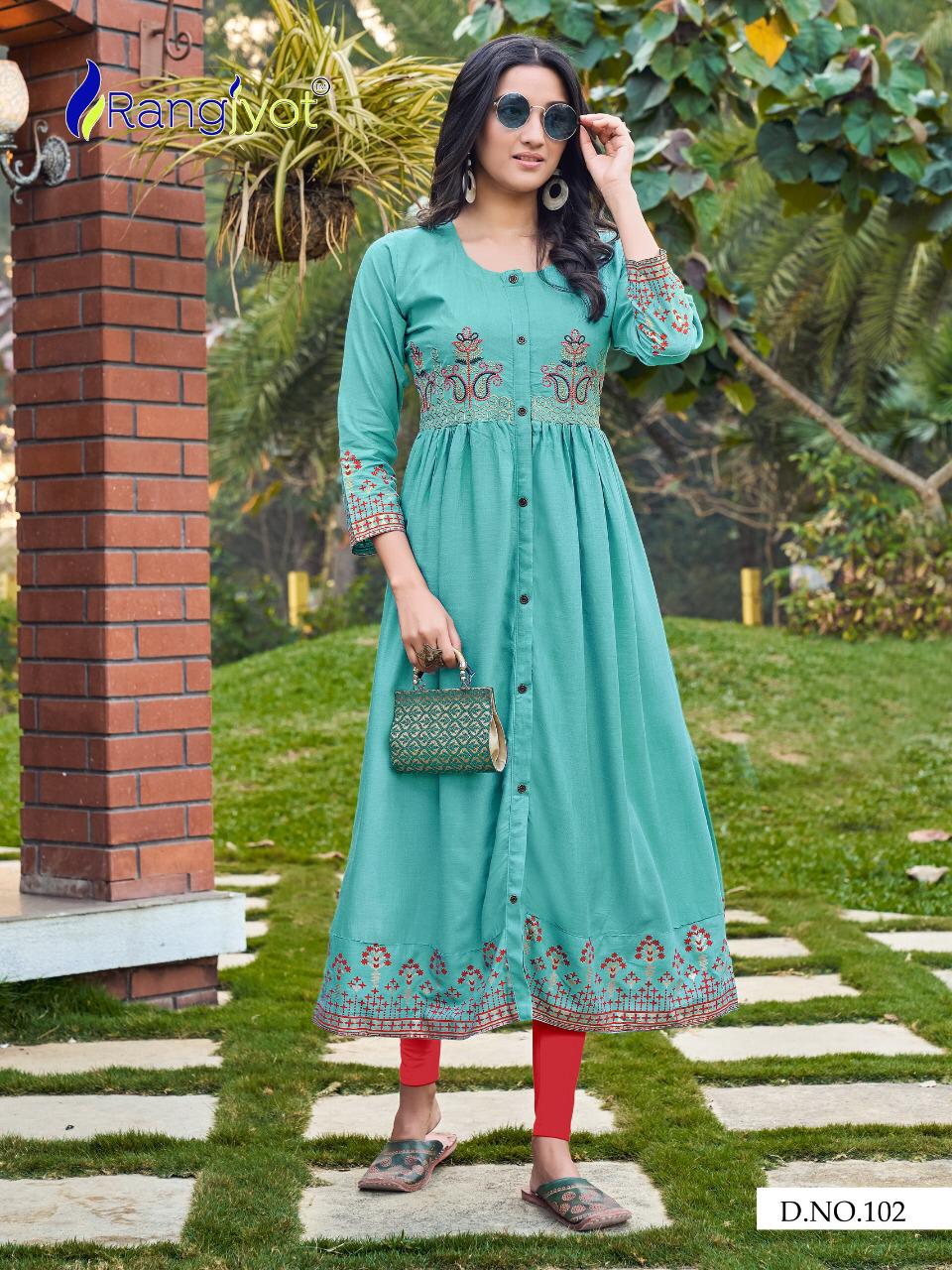 Discover 124+ latest kurti design with button best