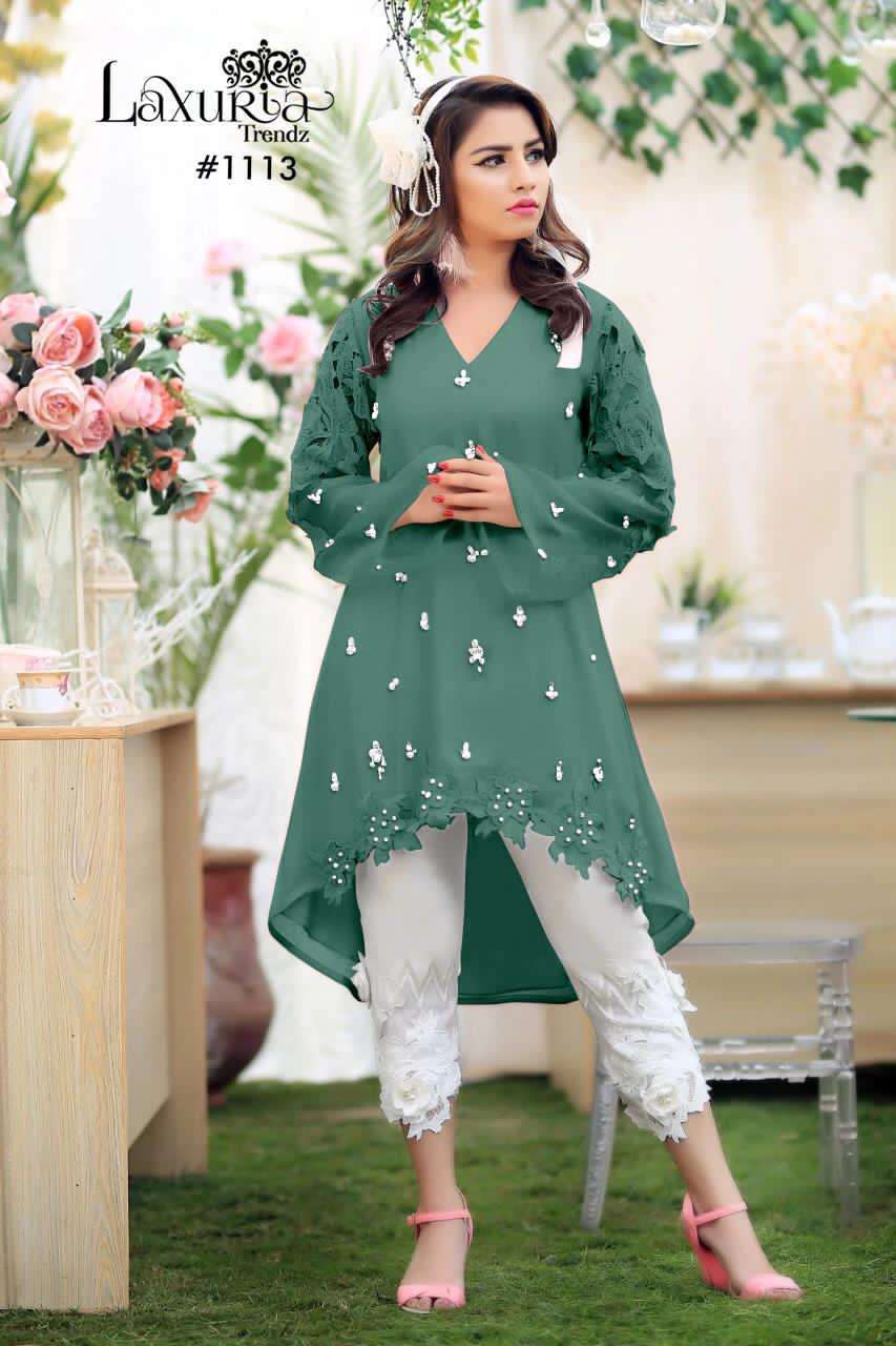 Designer Kurti Pants with Jacket - Shop online women fashion, indo-western,  ethnic wear, sari, suits, kurtis, watches, gifts.