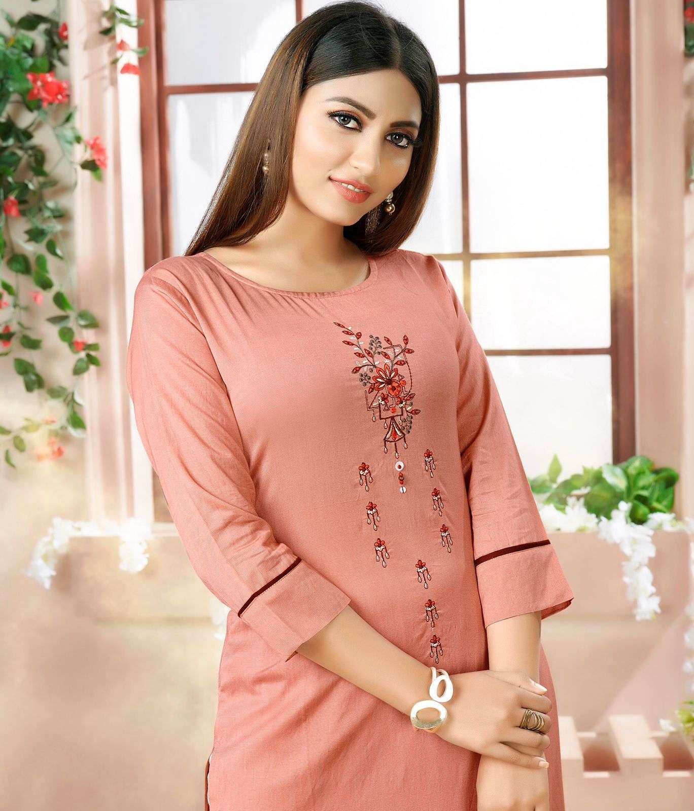 nyra by tips & tops fancy designer kurti catalogue new collection