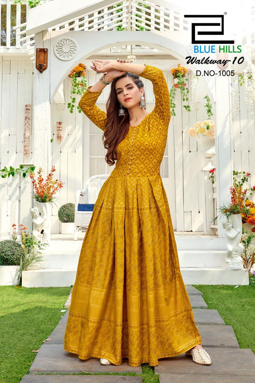 Shop 603 - Gown Style Kurti Online | Buy from Indian Store, USA